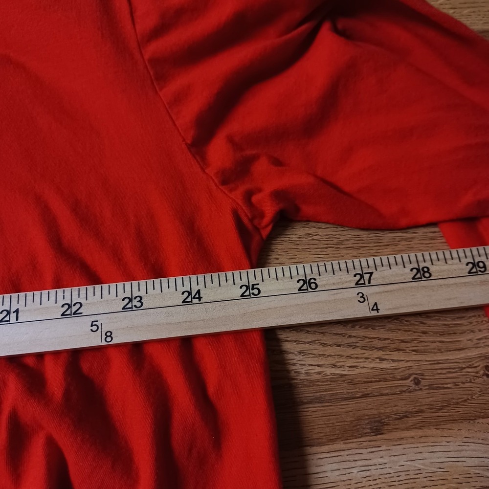Wisconsin Badgers Red Box Seats Long Sleeve Sports Fan Shirt Mens Size 3XL - Picture 8 of 9